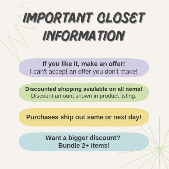 Other - All items now have discounted shipping!